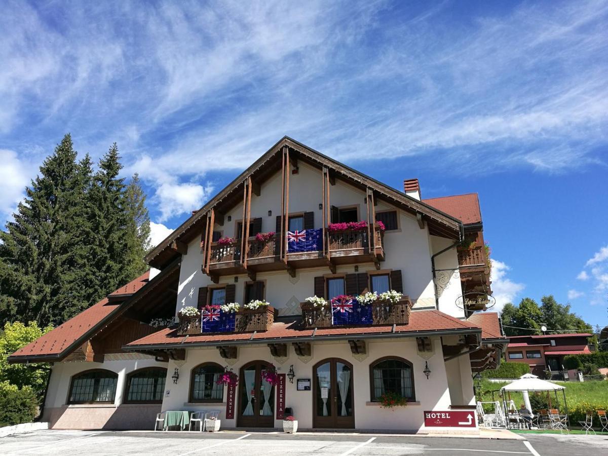 Hotel La Lepre Bianca Gallio Bagian luar foto